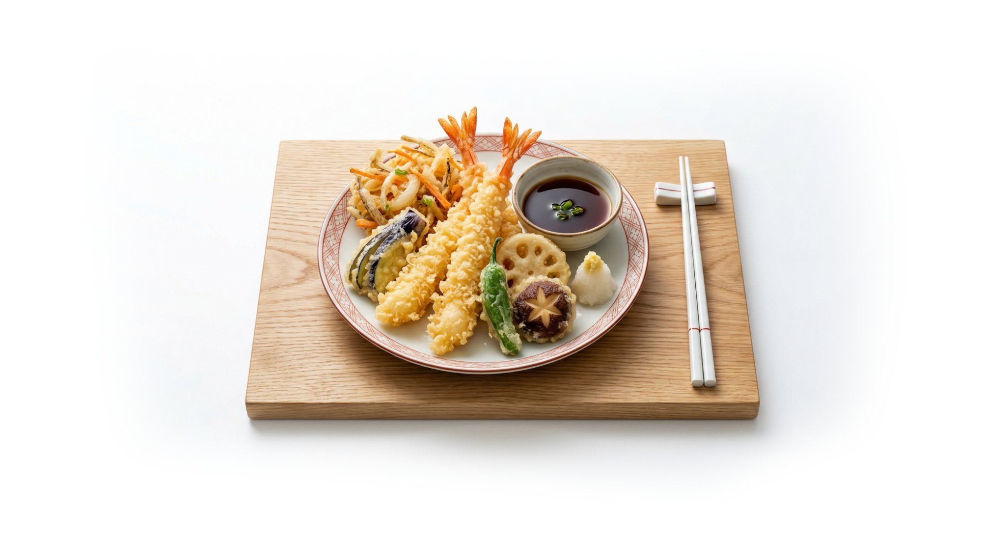 Tempura platter
